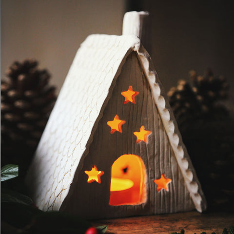 February | A-Frame Tealight House