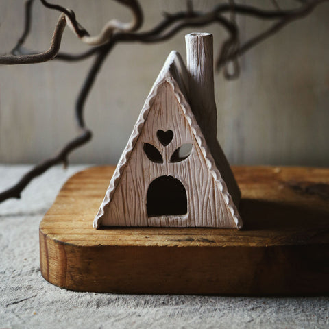 February | A-Frame Tealight House