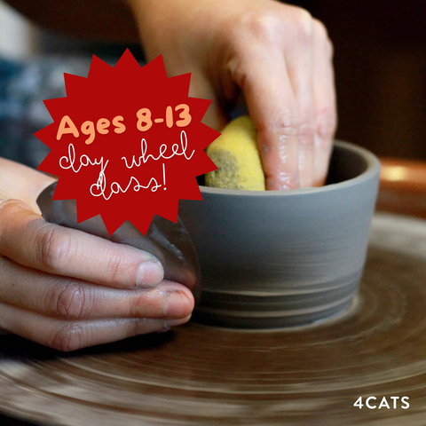 Clay Wheel Class | Ages 8-13 |  5-Week Session