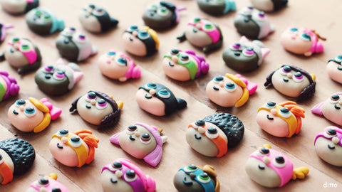 ditto oven bake clay projects