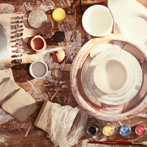 Clay Wheel Party for Adults or Teens (ages 10+)