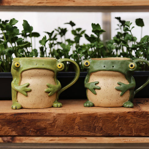 May | Froggie Mug | adults and families (ages 7+)