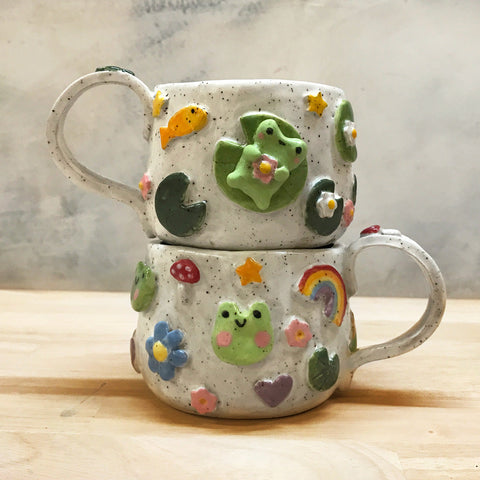 May | Frogs I Love Mug | (adults and families ages 7+)