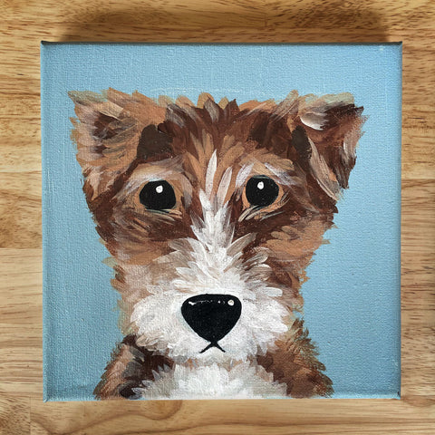 February | Furry Friend Painting