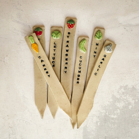 May | Garden Markers | adults and families (ages 6+)