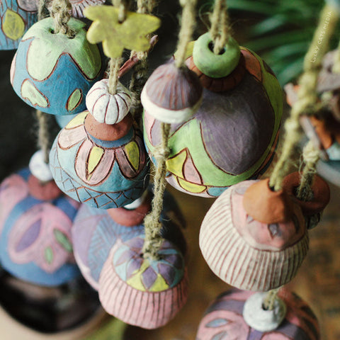 August | Happy Clay Chimes |  2 Hr Instructor Guided Workshop