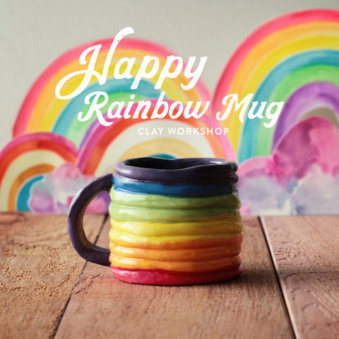 January | Happy Rainbow Mug