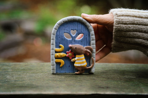 “A tiny door can open a world of wonder.”