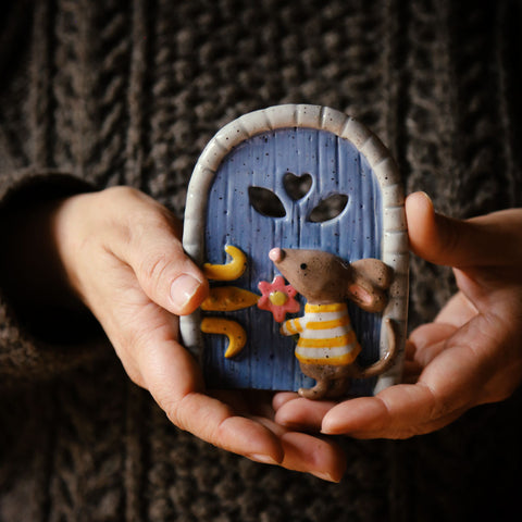 January | Mouse House Fairy Door