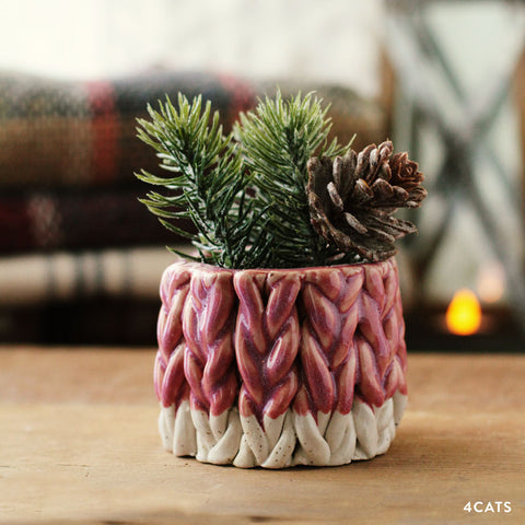 January | Sweater Weather Vase
