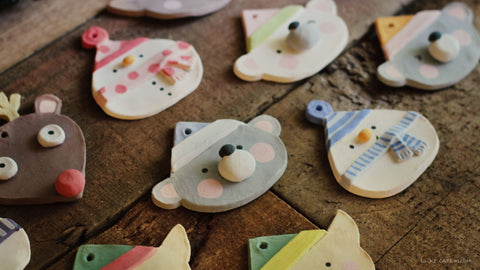 November | Trim The Tree Pottery Ornaments