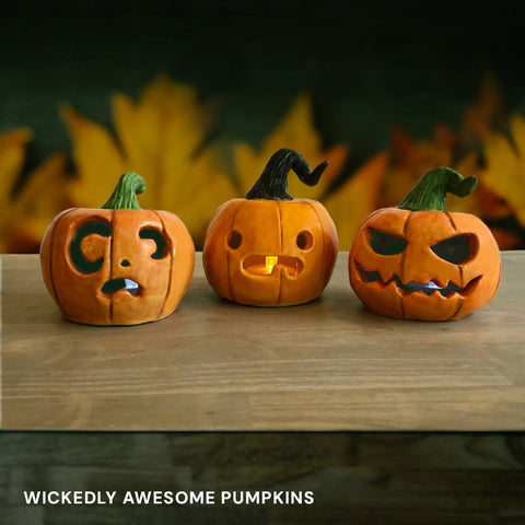 Oct 29,  30 and 31st | Clay Pumpkin Carving Event